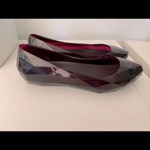 United Nude- LO RES JELLY geometric geode flats- SZ  39